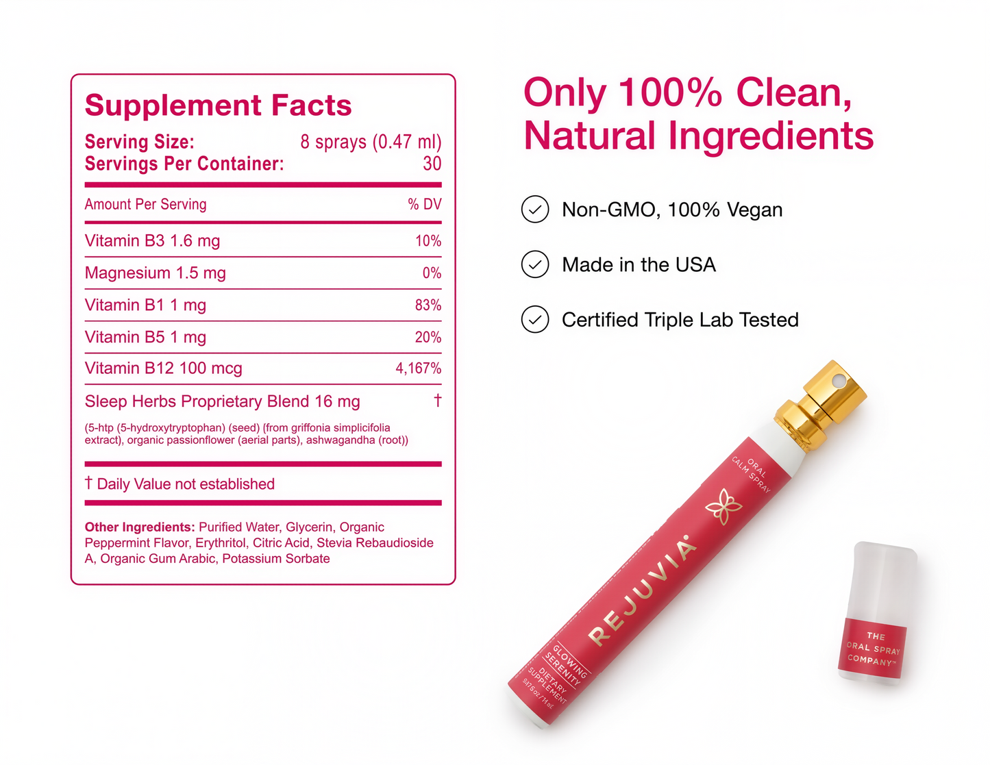 Rejuvia Calm Spray 14ml
